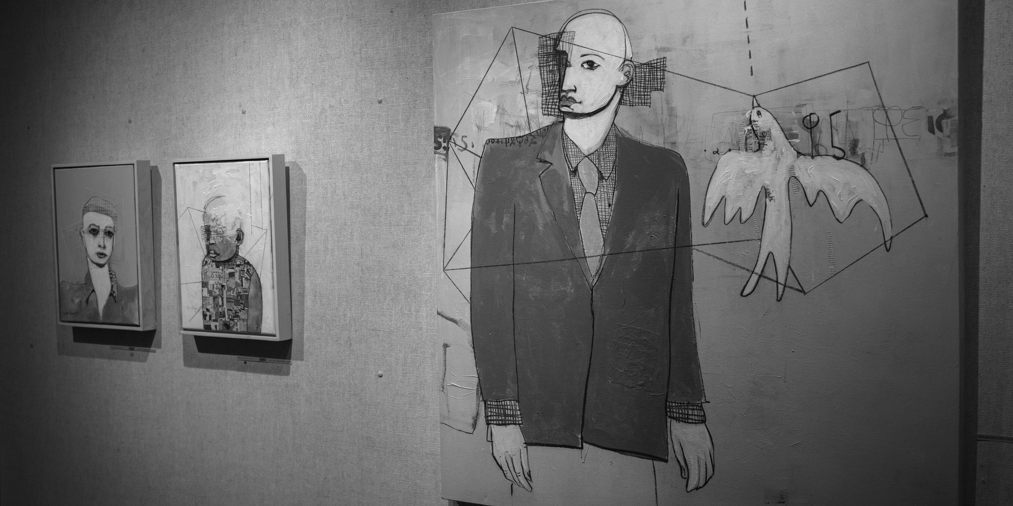 Accrochage d'exposition