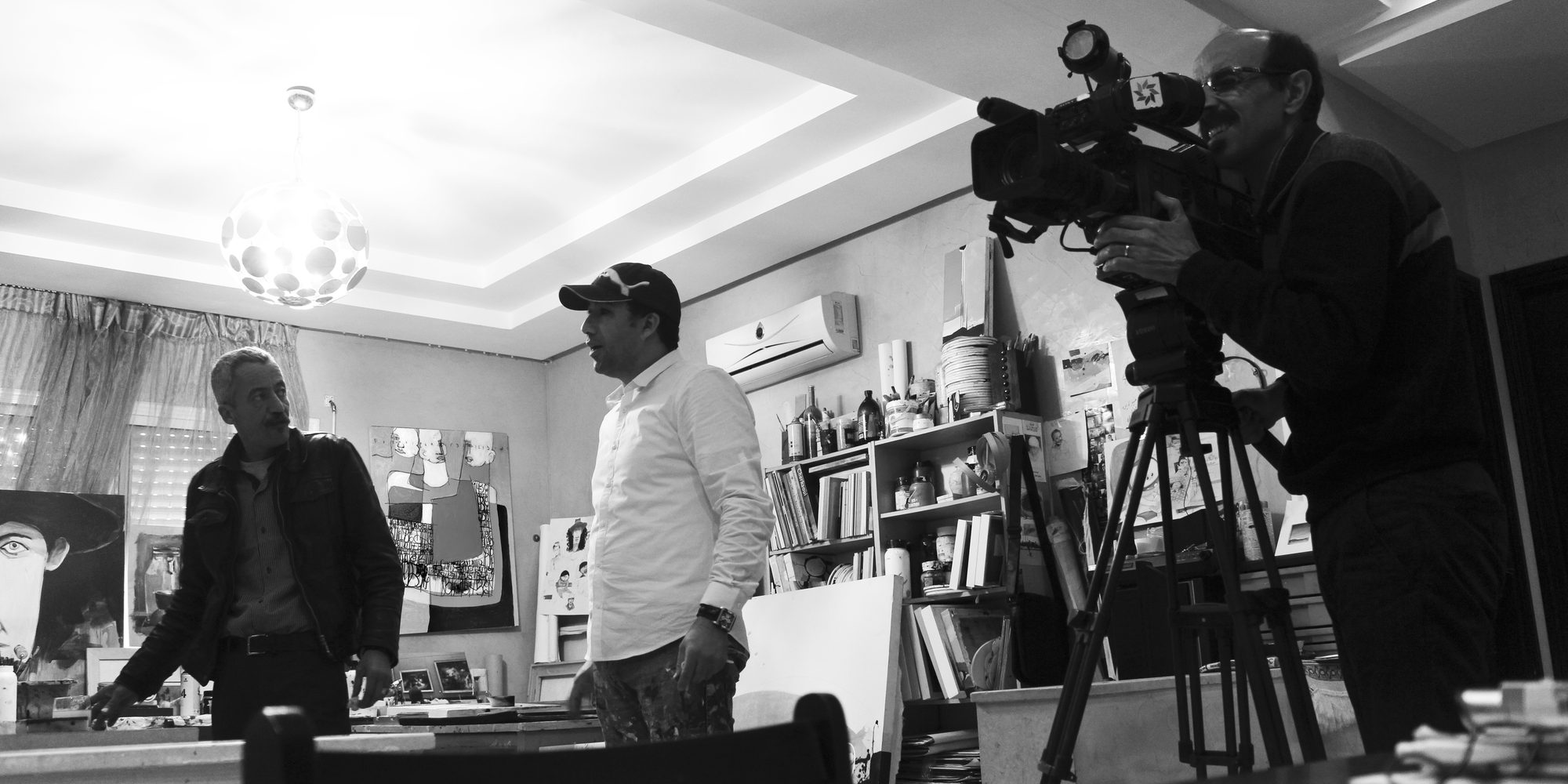 Tournage à l'atelier, Casablanca