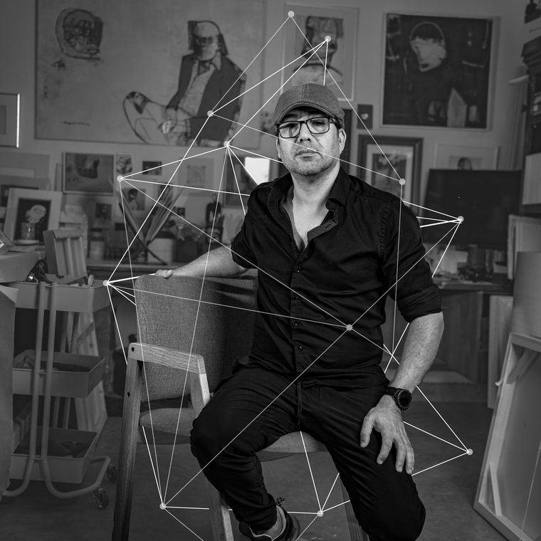 Portrait à l'atelier