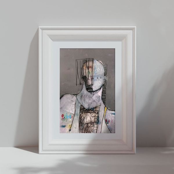 Mixte sur papier, 29,7 × 42 cm, 2022