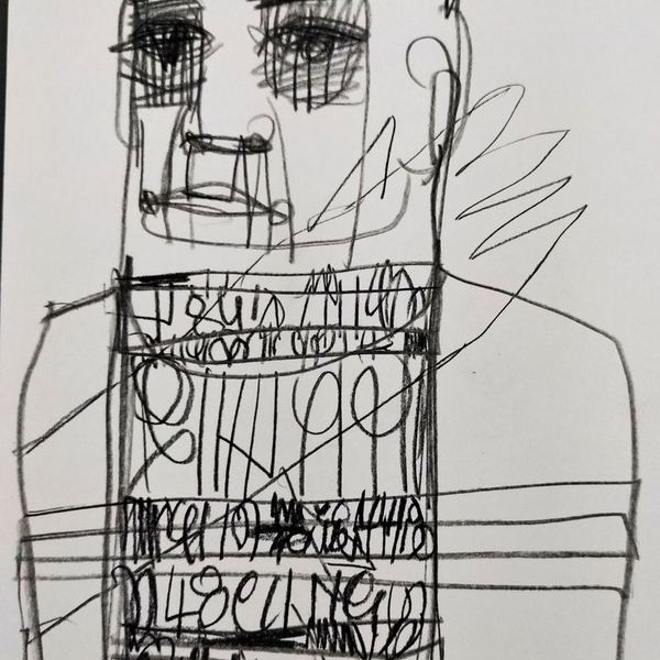 Dessin, techniques mixtes, 2021