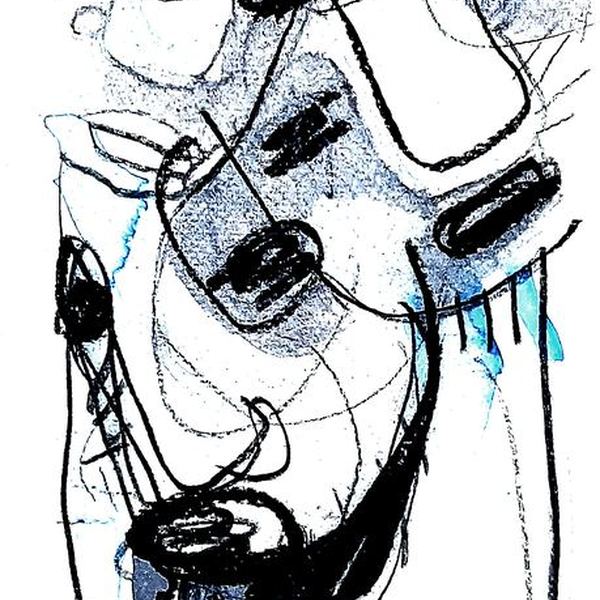 Dessin, techniques mixtes, 2021