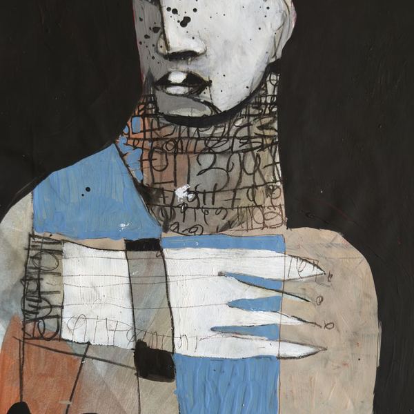 Mixte sur papier