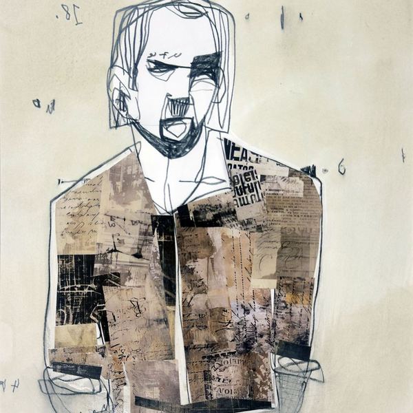 Mixte sur papier, 34,5 × 26,2 cm, 2024