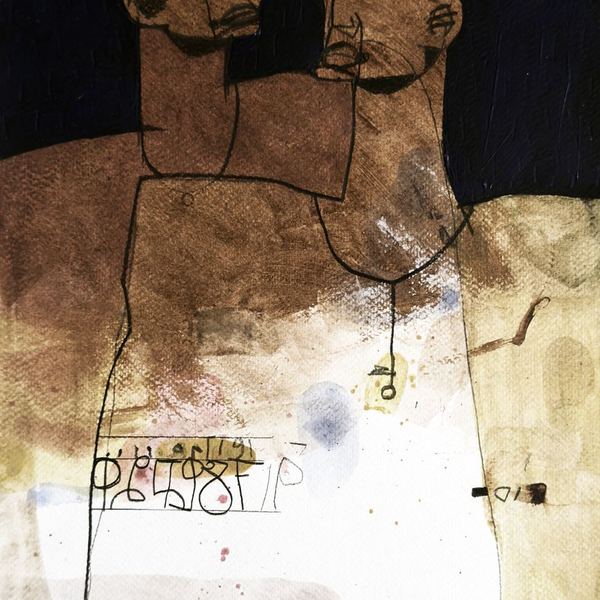 Mixte sur papier