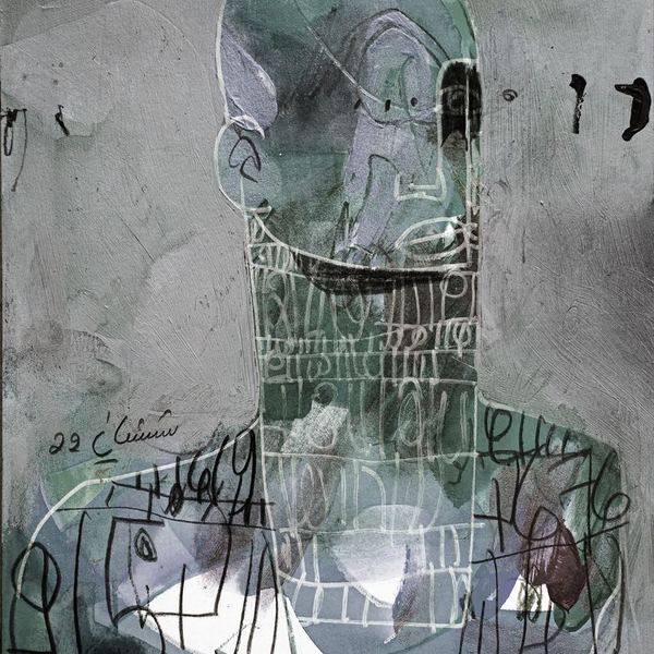 Mixte sur papier