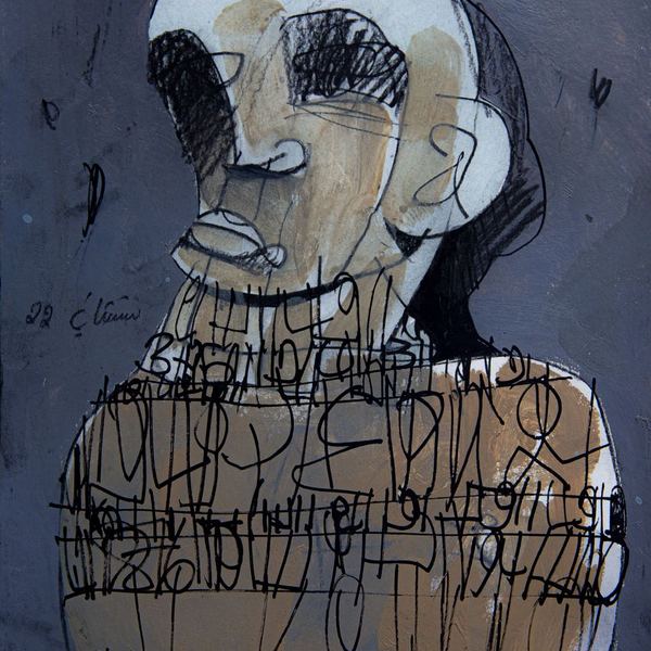 Mixte sur papier