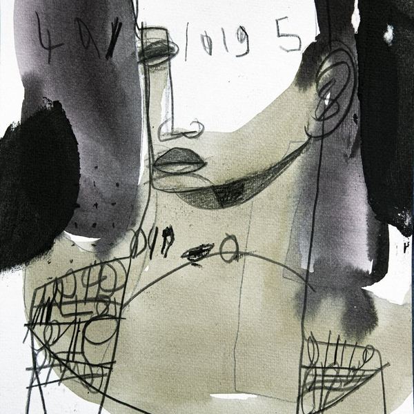 Mixte sur papier