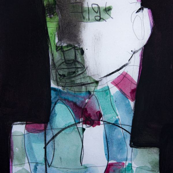 Mixte sur papier