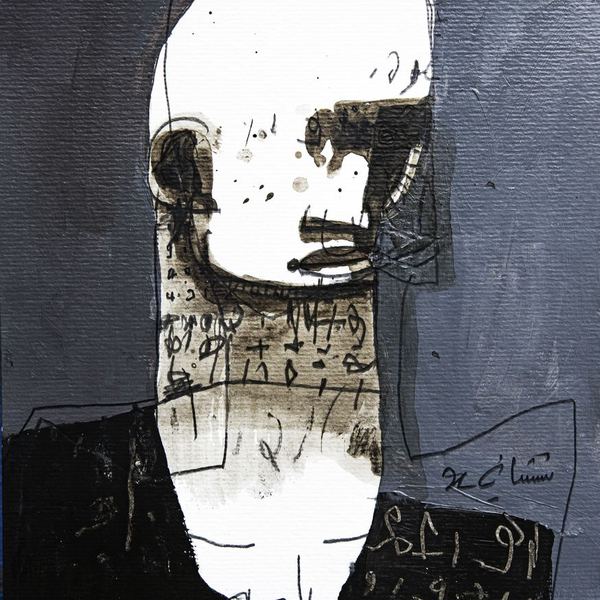 Mixte sur papier