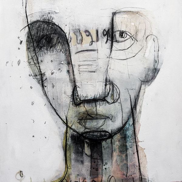Mixte sur toile