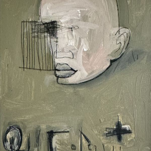 Mixte sur toile