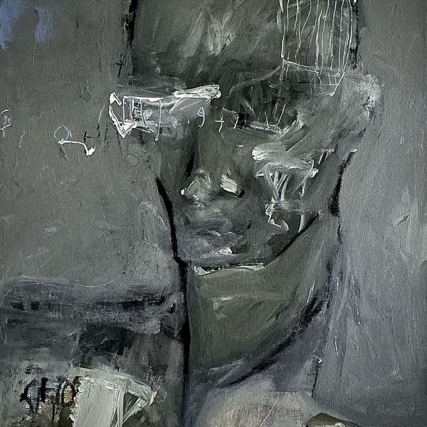 Mixte sur toile