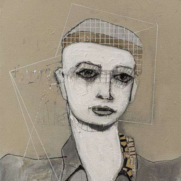 Mixte sur toile, 30 × 40cm, 2025