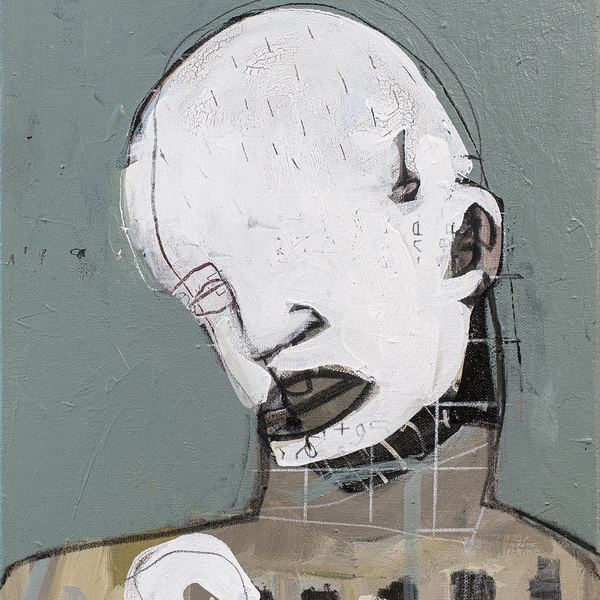 Mixte sur toile, 30 × 40cm, 2026