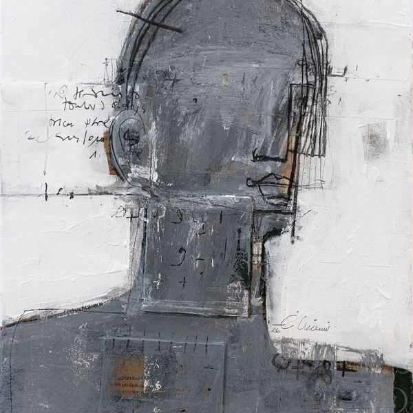 Mixte sur toile, 40 × 50cm, 2026